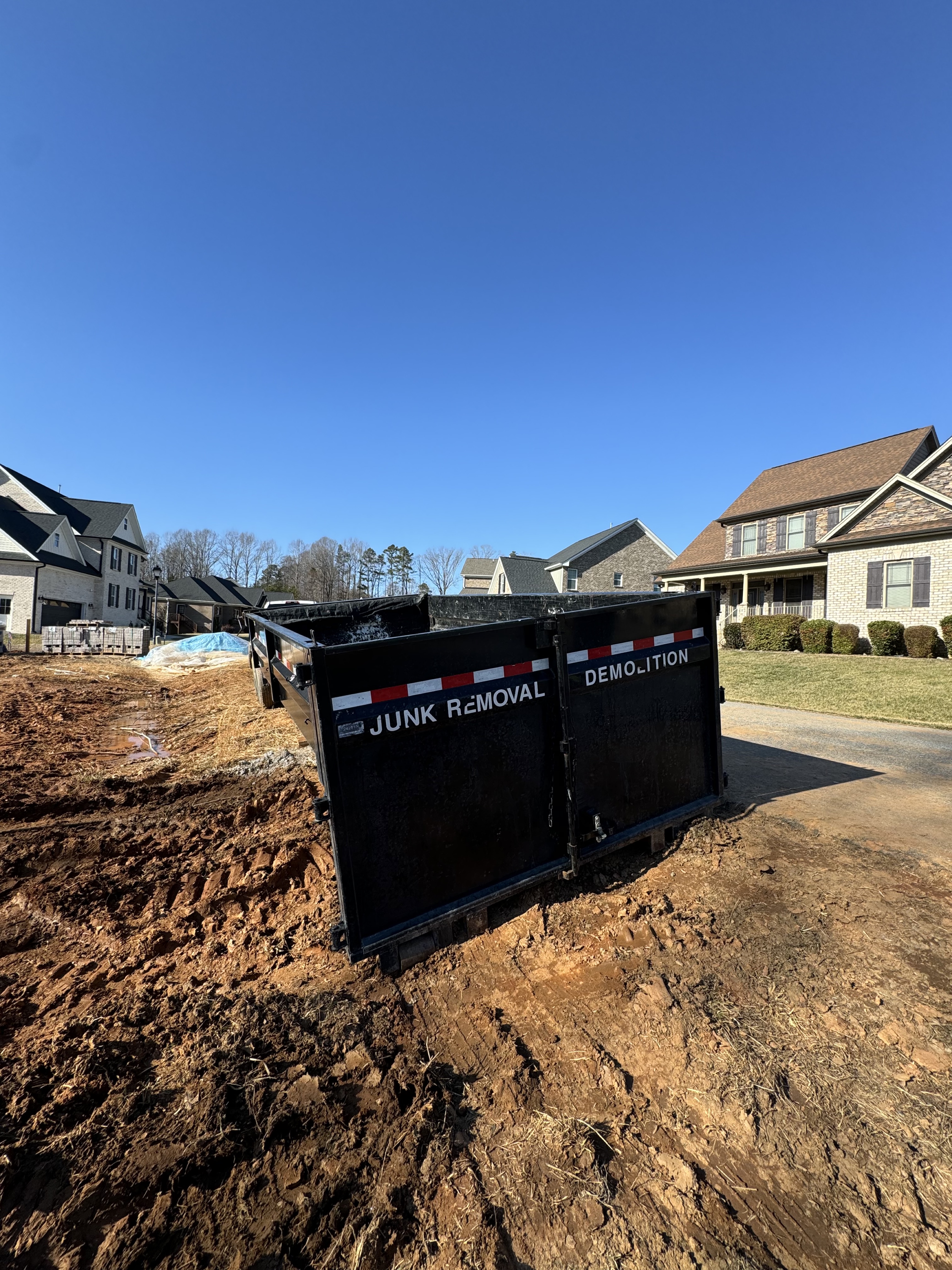 15-yard dumpster in the Triad