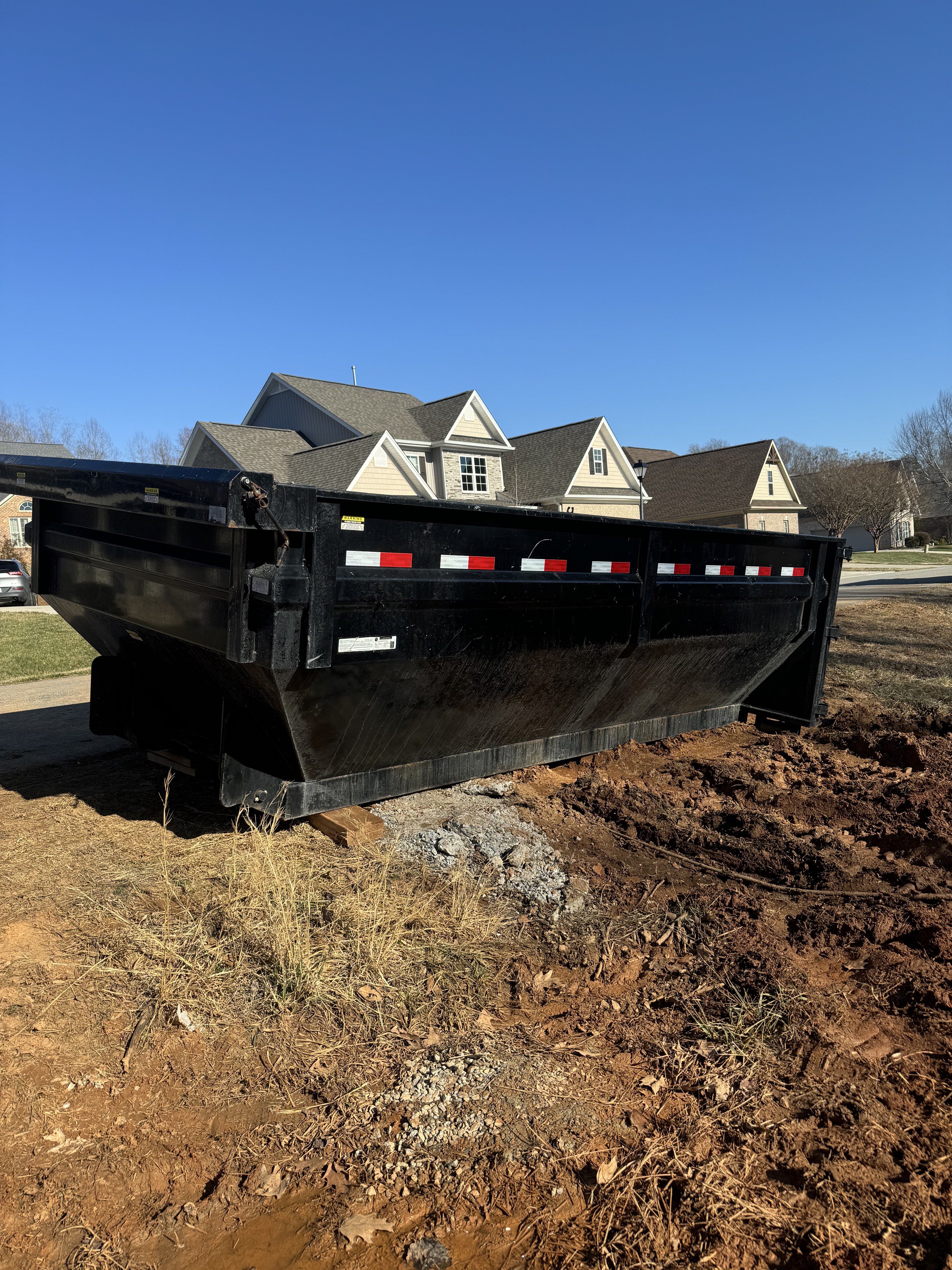 15-yard dumpster in the Triad