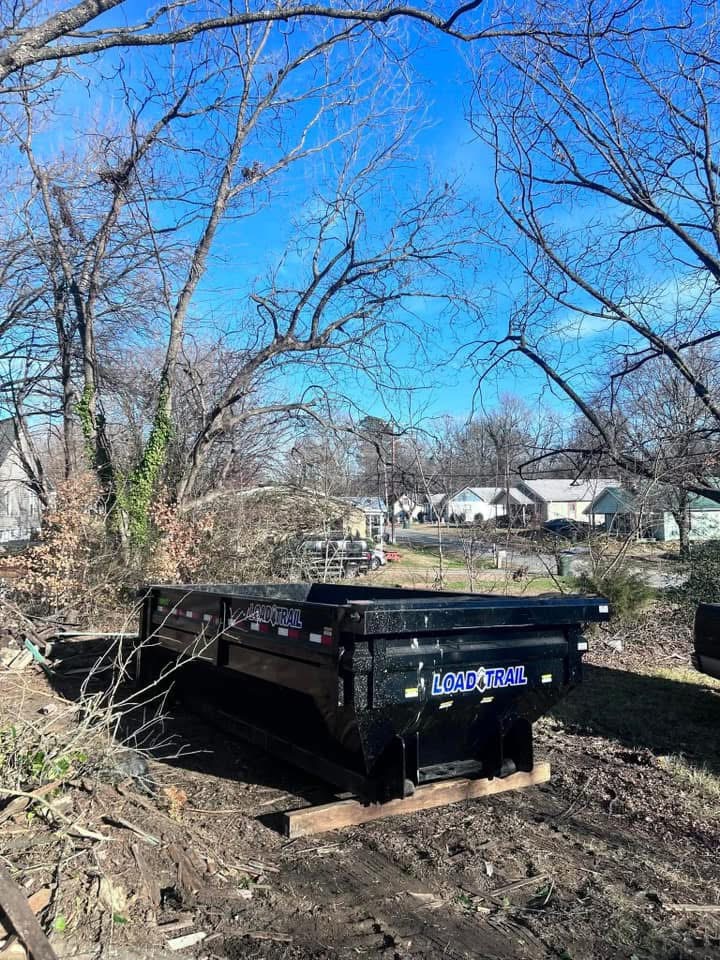 15-yard dumpster in the Triad